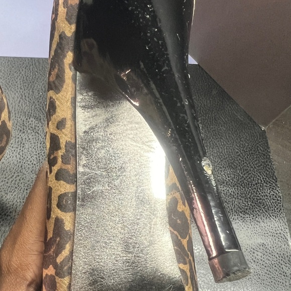 Steve Madden Trinity 4in Heel, Leopard Print, Size - Picture 2 of 3